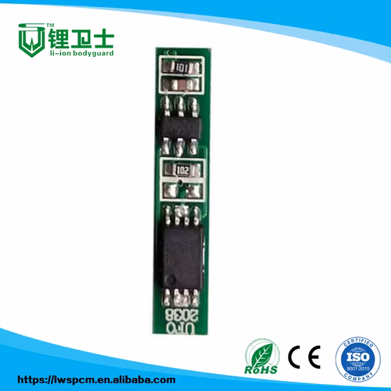 High Quality Li-ion Li-Po Battery Pack Battery 2s BMS PCM 7.4V